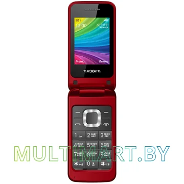 Мобильный телефон TeXet TM-204 (красный)